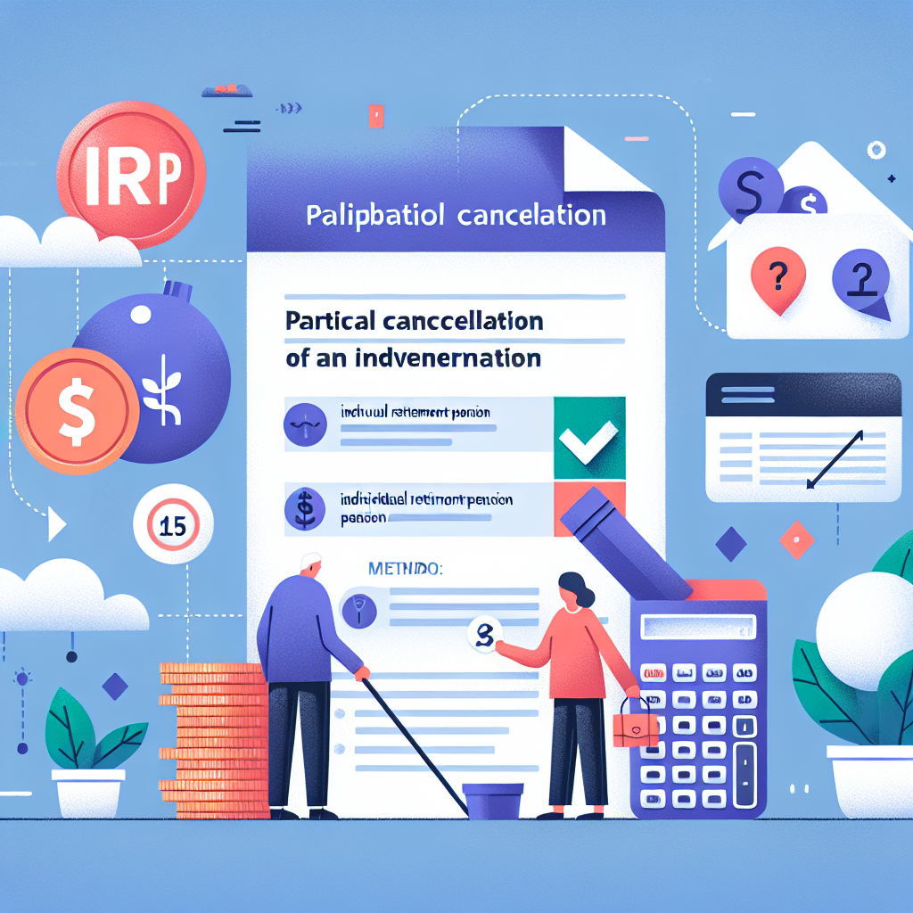 IRP 일부해지 가능여부