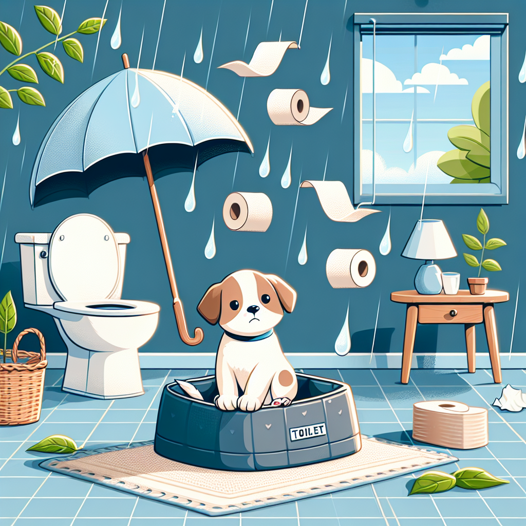 강아지 배변훈련 비오는 날 5가지 꿀팁: 집에서도 쉽게 성공