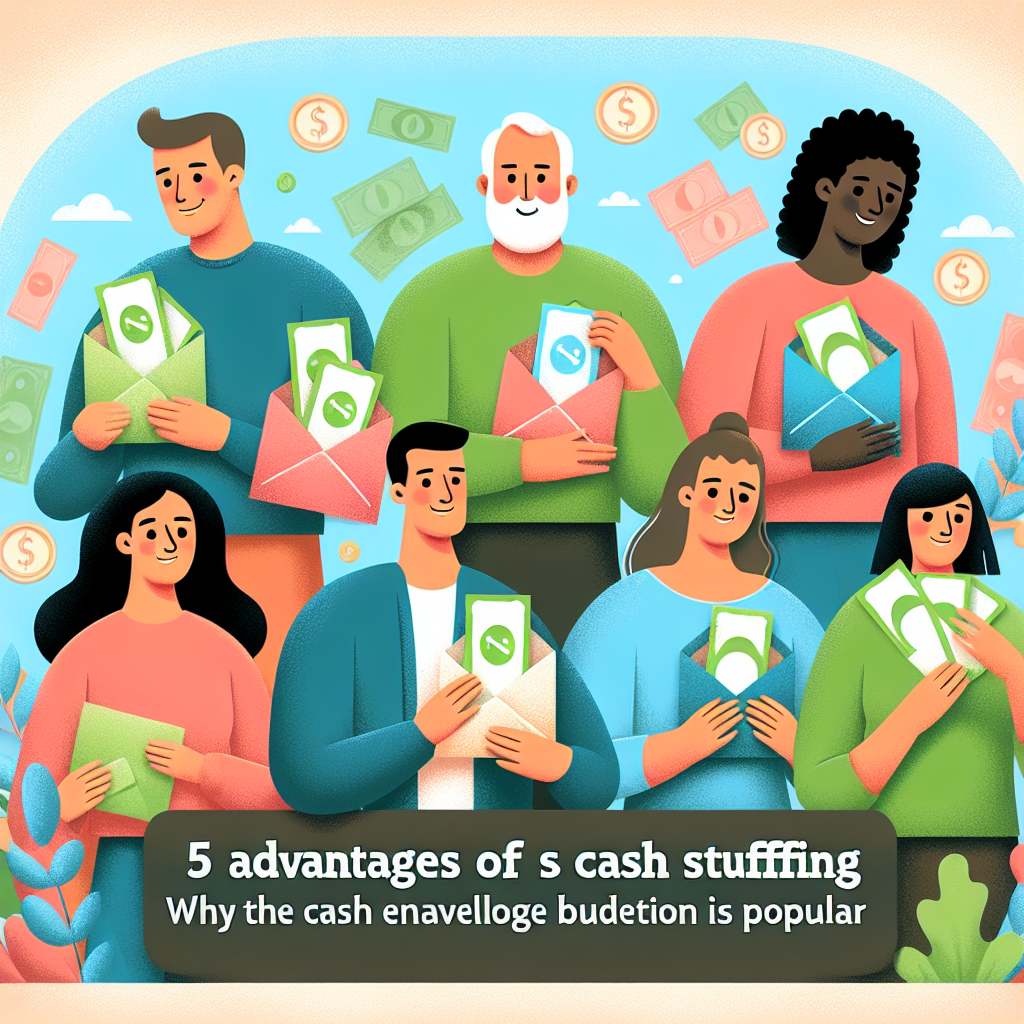 캐시 스터핑 5가지 장점 – 현금 봉투 예산법이 인기인 이유