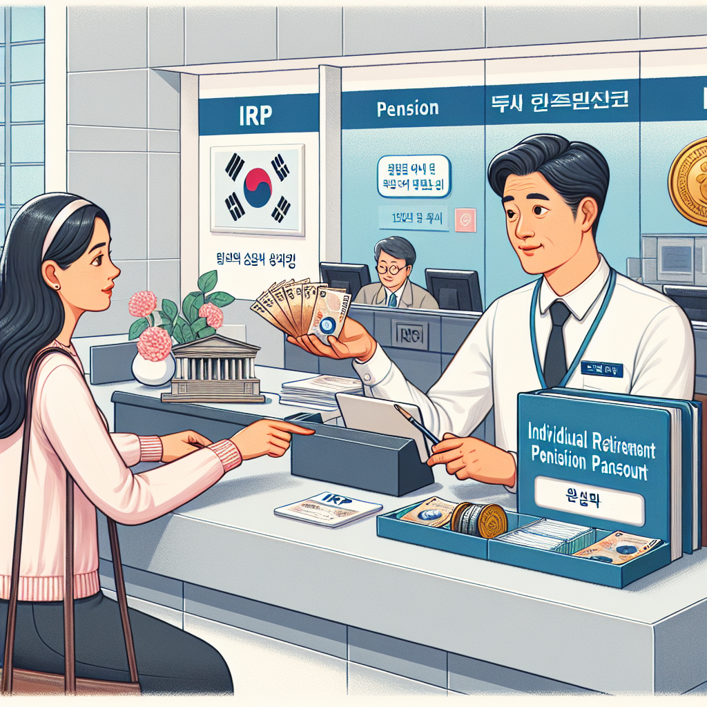 퇴직금 IRP 계좌 지급시 원천징수