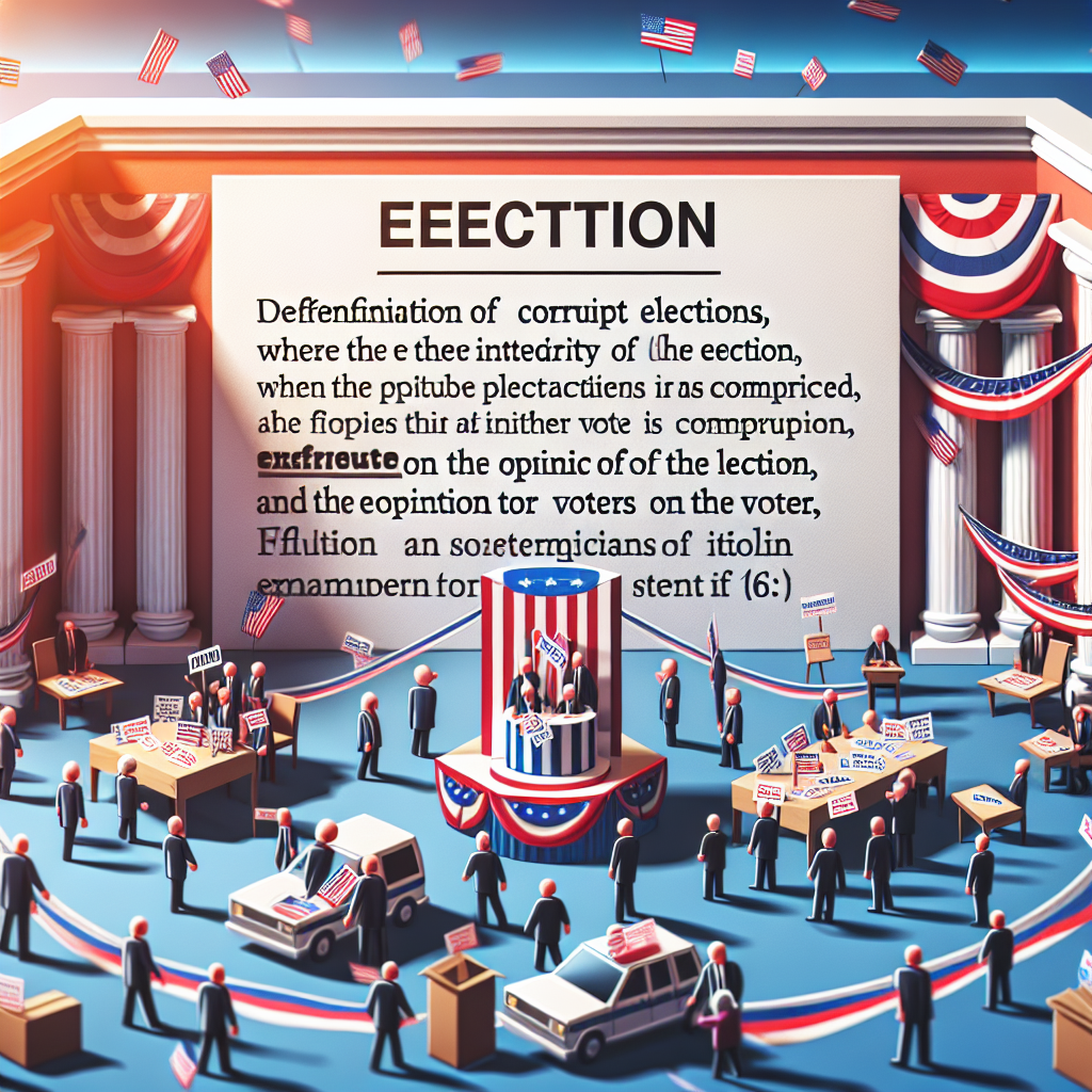 부정선거 정의와 주요 사례
