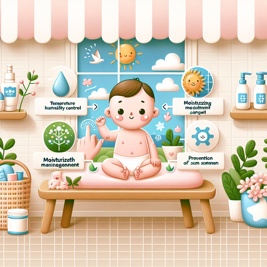 여름철 아기 피부 관리