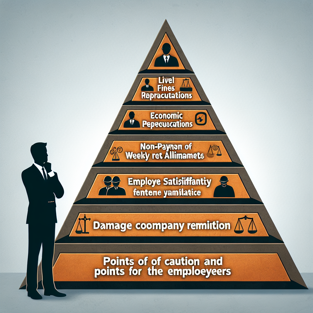 주휴수당 미지급 벌금 사례 5가지와 사업주 유의점