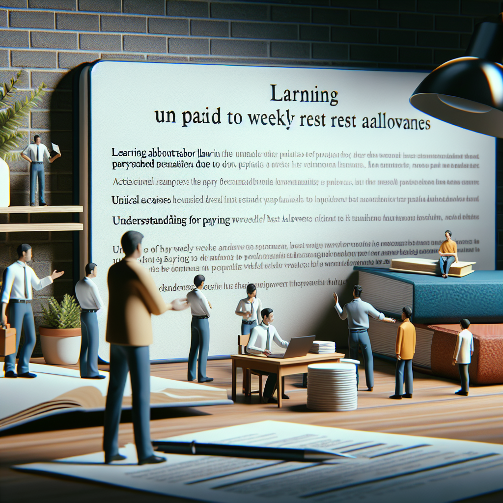 주휴수당 미지급