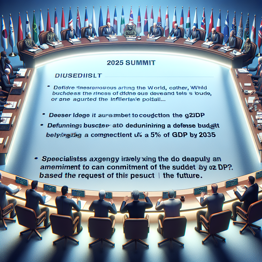 2025년 나토 정상회의 결과