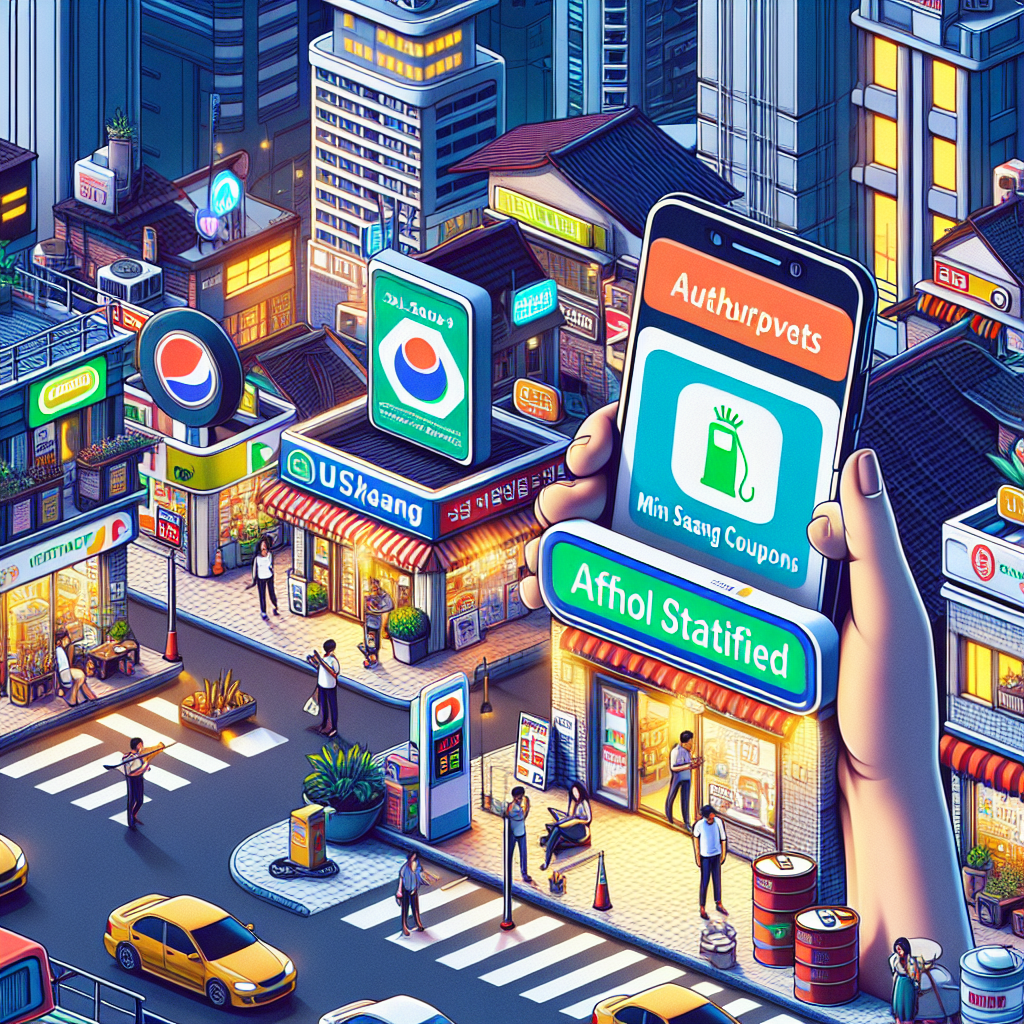 민생쿠폰 주유소 사용 방법