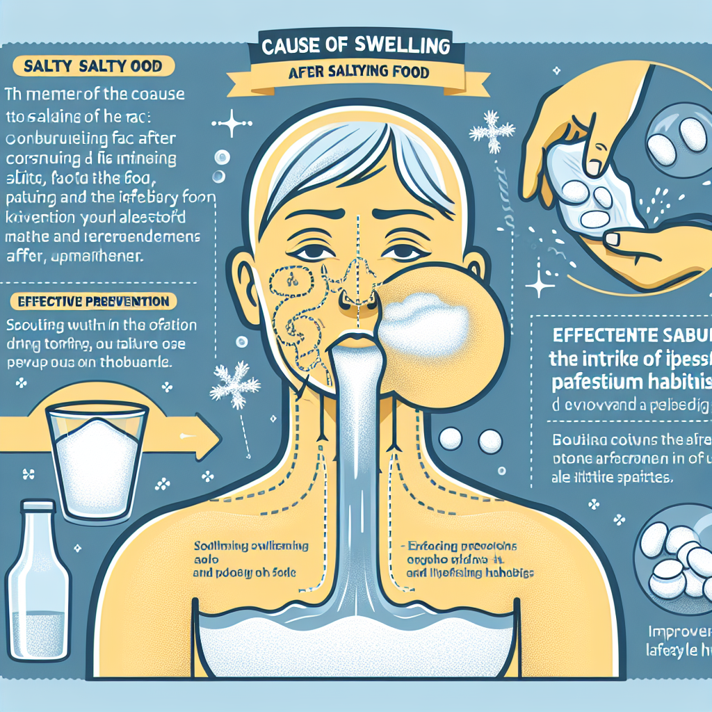 짠 음식 먹으면 붓는 이유