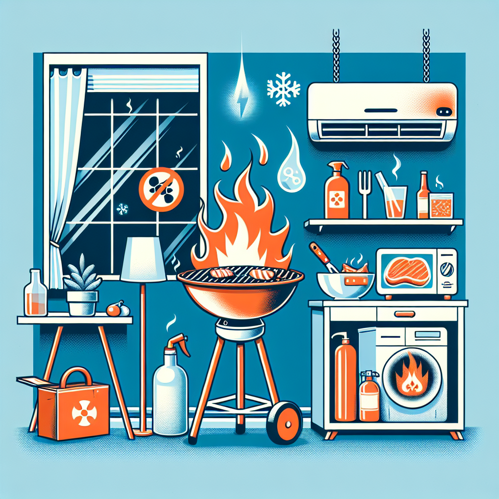 에어컨 켤 때 절대 금기 무더위 속 숯불 요리 일산화탄소 중독 사고