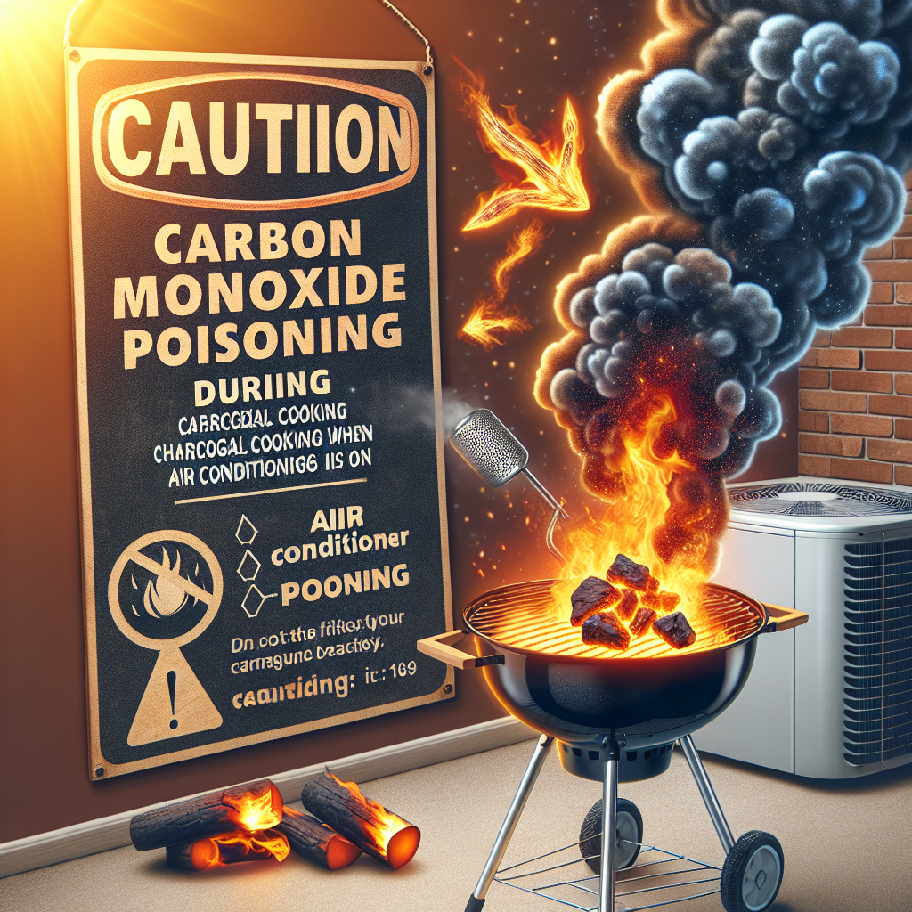 에어컨 켤 때 절대 금기 무더위 속 숯불 요리 일산화탄소 중독 사고