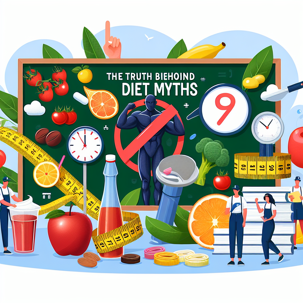 다이어트 속설과 진실 9가지