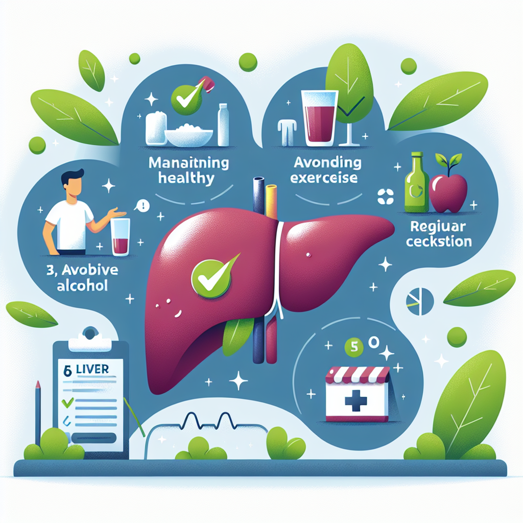지방간 관리법, 확실하게 실천하는 5가지 방법