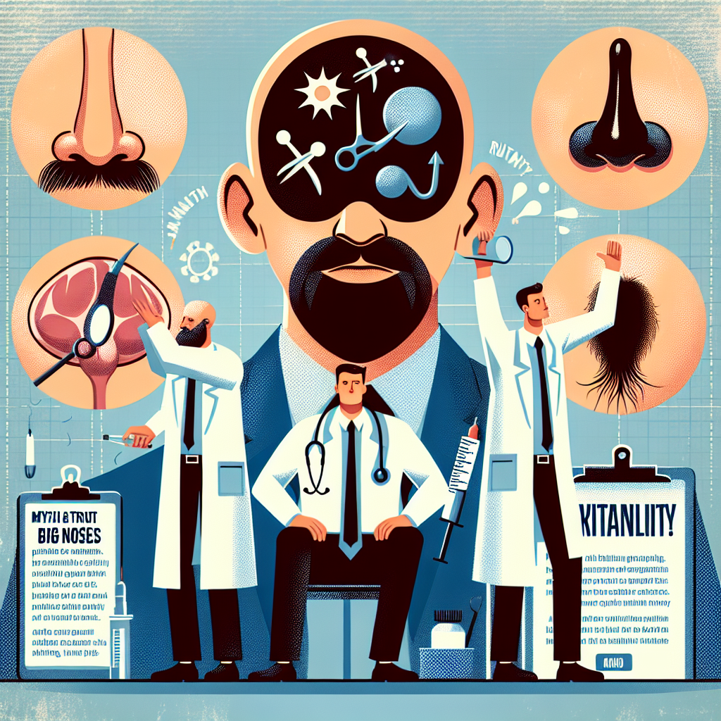 대머리, 큰 코, 정력