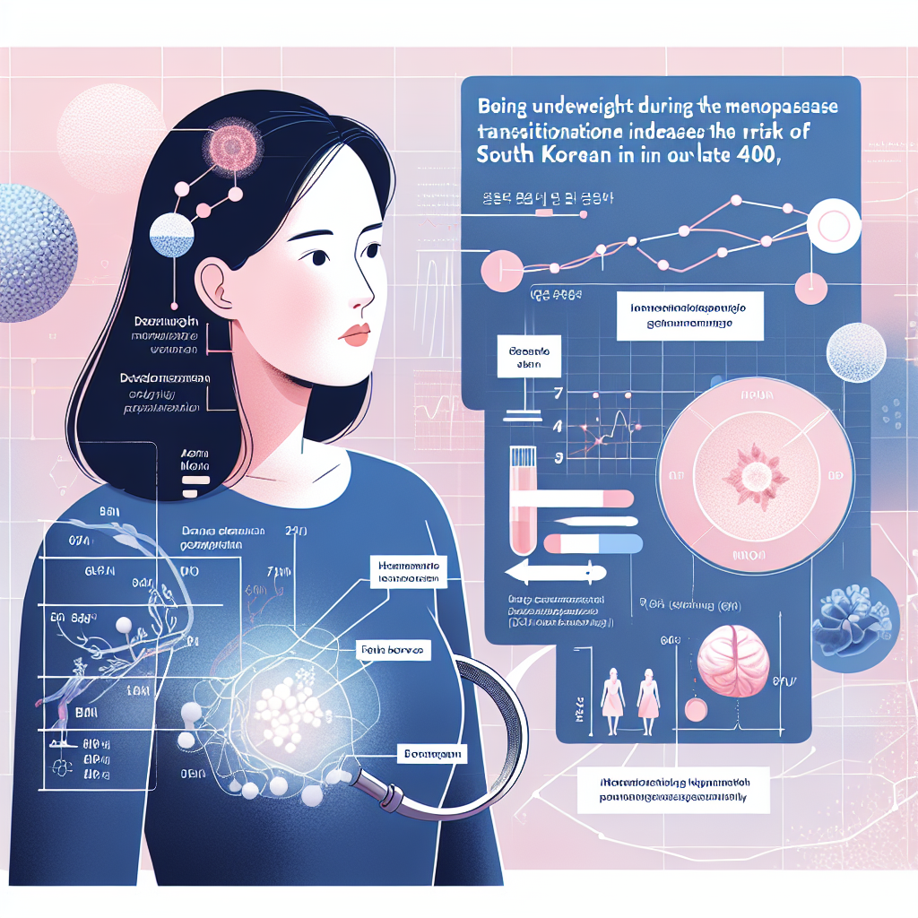 폐경 이행기 저체중 여성 유방암 위험