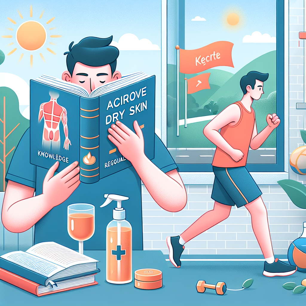 건조한 피부 개선 생활습관