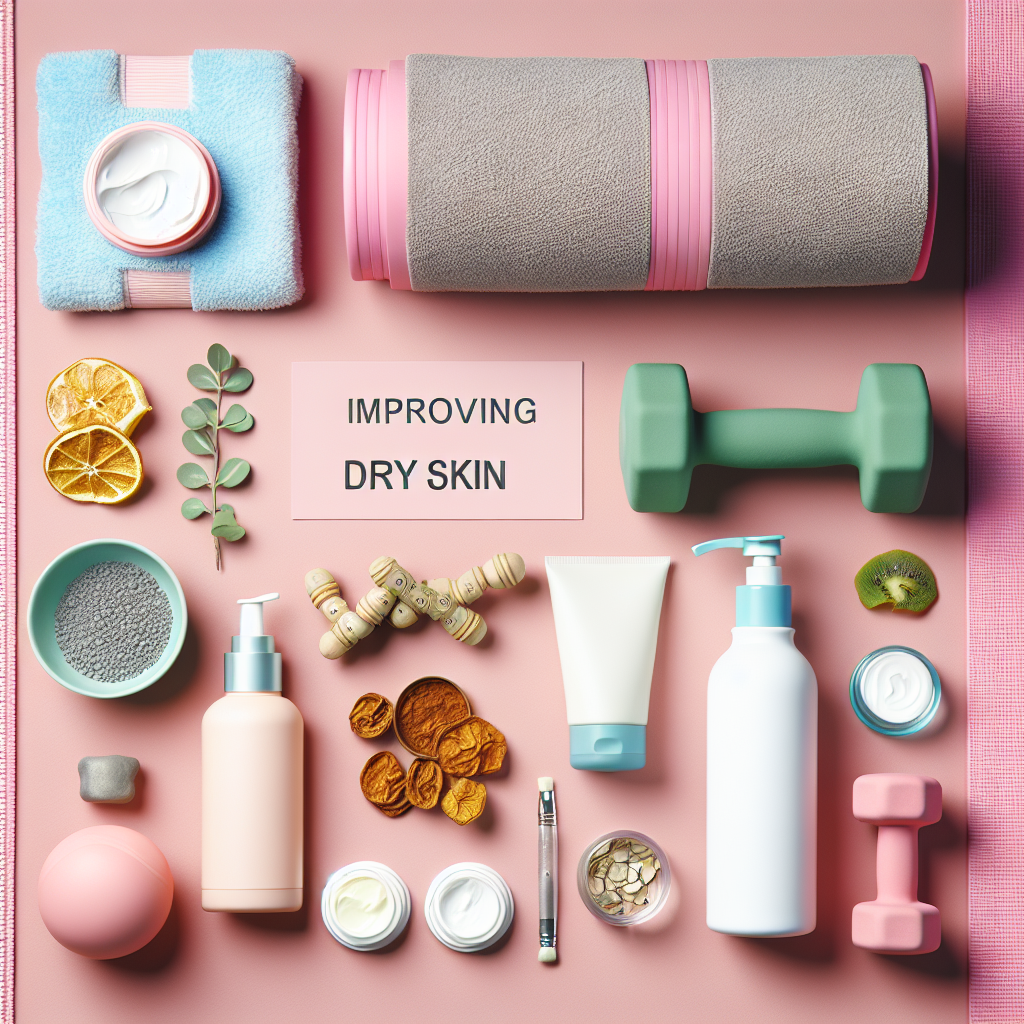 건조한 피부 개선 생활습관