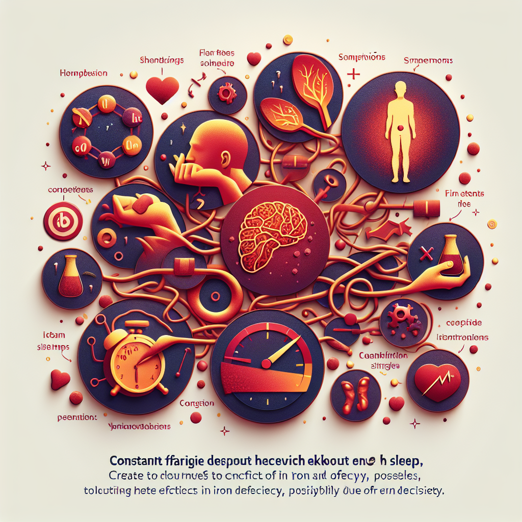 철분 결핍 피로, 원인과 증상 그리고 해결 방법
